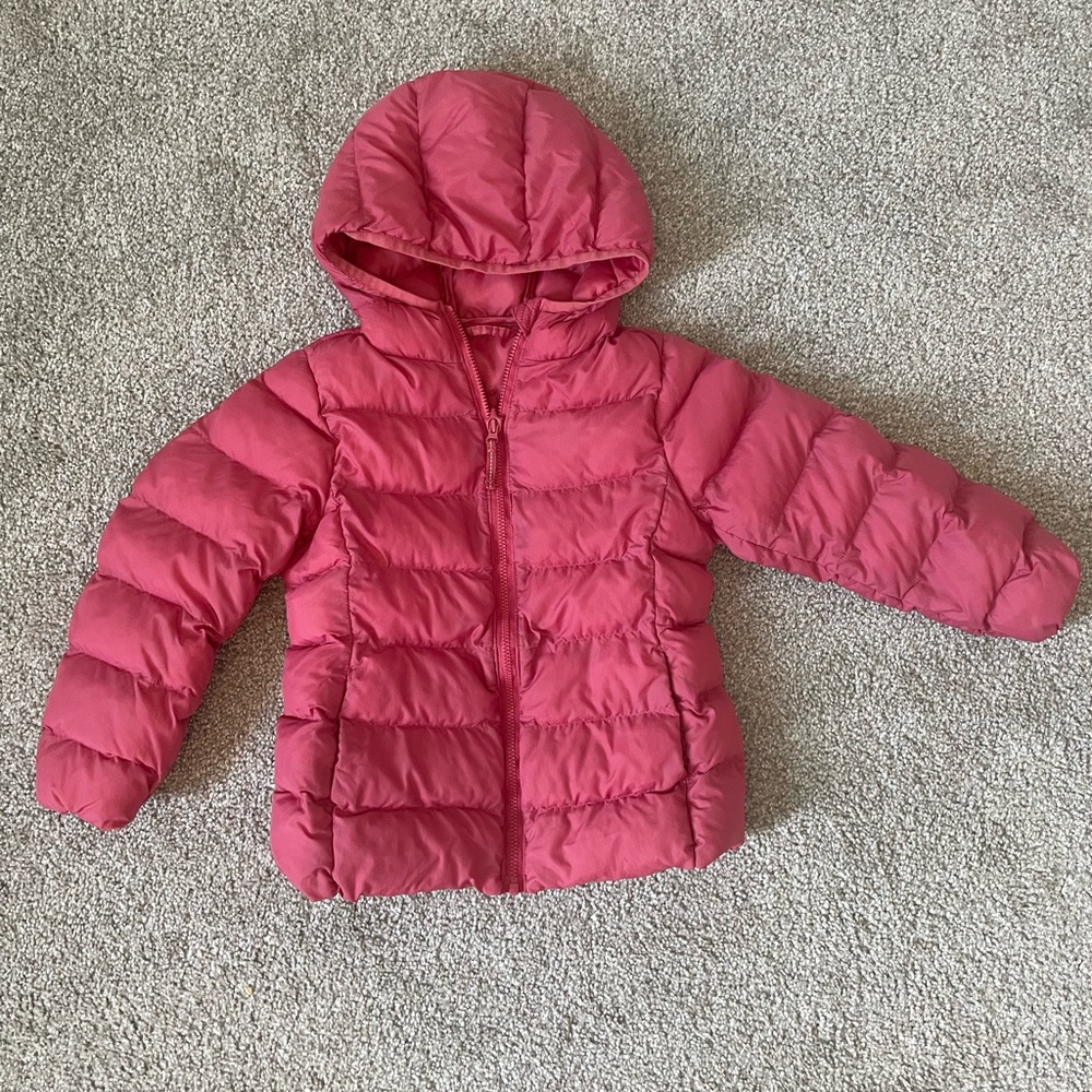 Uniqlo Kids Rose Puffer Jacket
